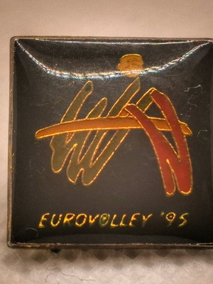 Eurovolley 95 used collectible pin