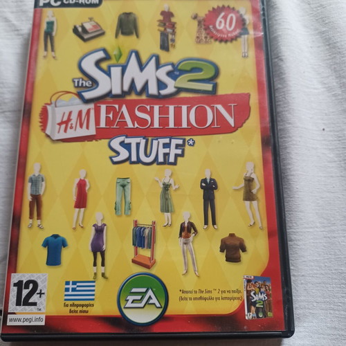 The Sims 2 H&M Fashion Stuff PC game like new