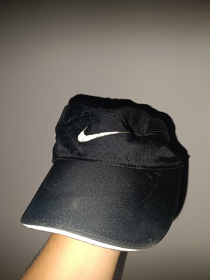 Nike Reflective Dri Fit Cap used, black, one size
