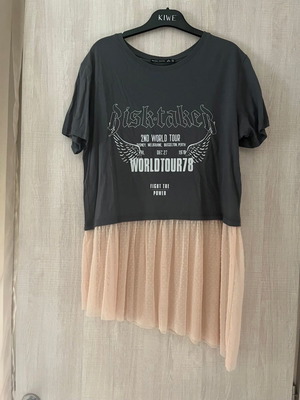 Bershka top S γκρι σαν καινούργιο