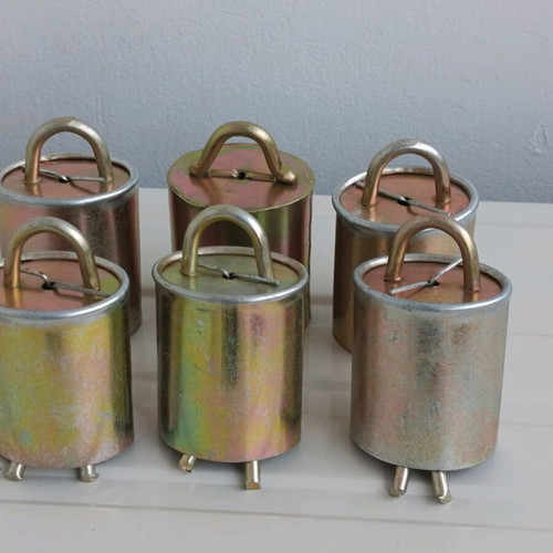Six New Brass Livestock Bells with Clear Loud Sound