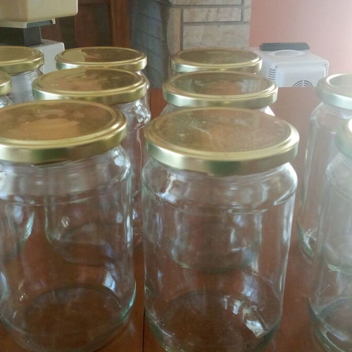 Glass jars pack, unused