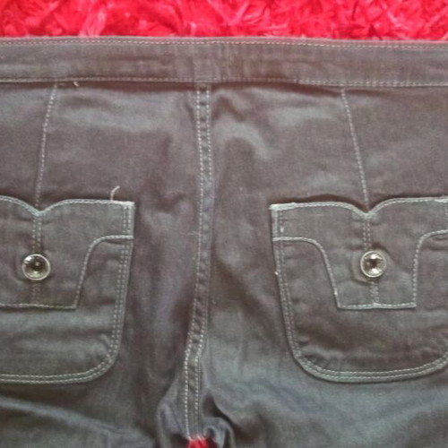 Staff women's low-rise pants like new, blue, size L
