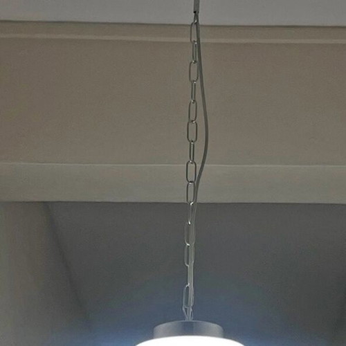 Mid-Century Modern Murano Handmade Glass Pendant Light like new with rewired cable