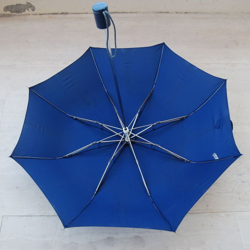 Folding umbrella, blue