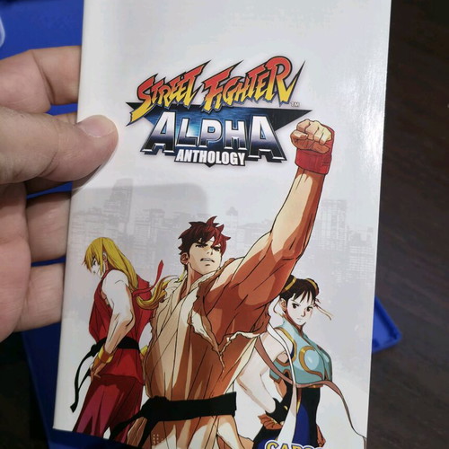 Ps2 Street Fighter Alpha Anthology like new