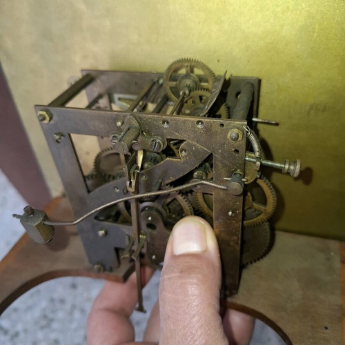Wooden Radium wall clock used with vintage pendulum