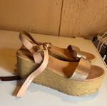 Platform sandals used, size 38