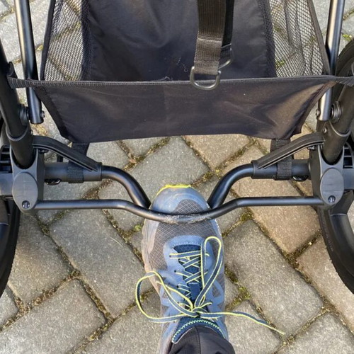 Hauck Runner 2 stroller like new with spare inner tubes gift