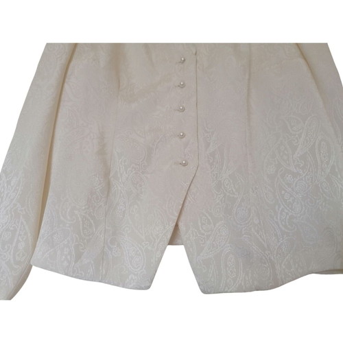 Handmade vintage shirt Cypriot craftsmanship, like new, white