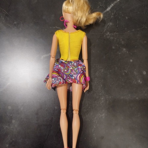 Barbie Fashionistas Swappin Styles doll used