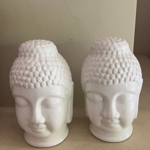 Statues new, set of 2 pieces, 20 cm height