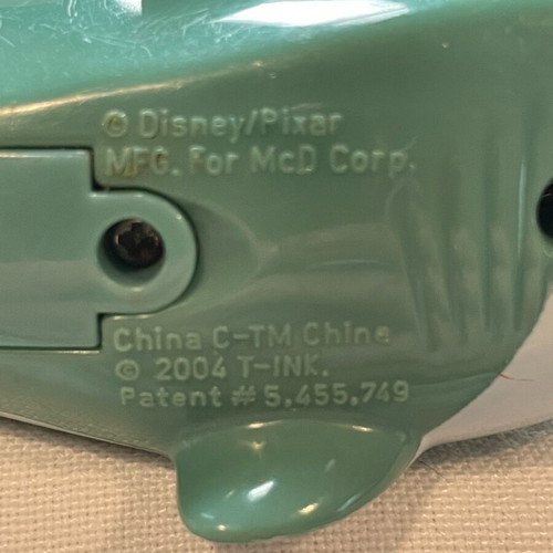 Finding Nemo Bruce the Shark figure used, vintage 2004 collectible