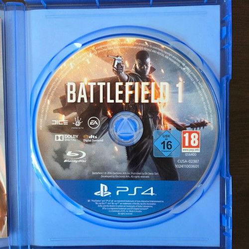 Battlefield 1 PS4 game like new