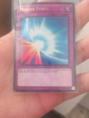 Mirror Force Ultra Rare Yu-Gi-Oh! trap card