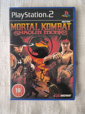 Mortal Kombat Shaolin Monks PS2 παιχνίδι σαν καινούργιο, PAL