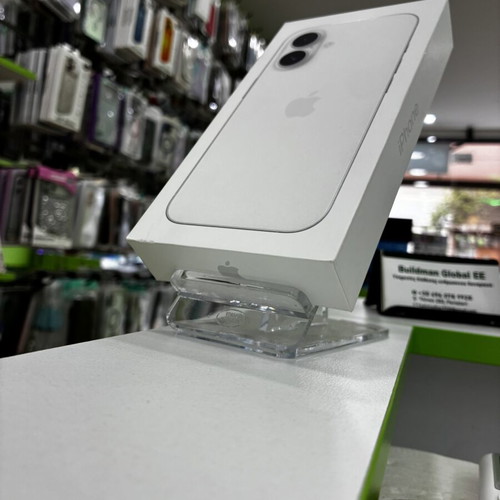 iPhone 16 sealed in box, new, white, 128GB