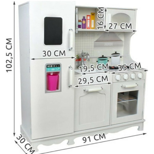 Children's kitchen new with dimensions 98x91x28.5 cm