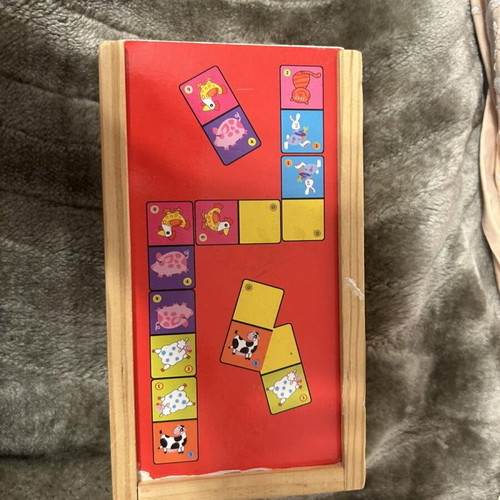 Wooden toy used, missing two pieces