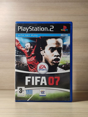 FIFA 07 PS2 пълна гръцка версия в отлично състояние