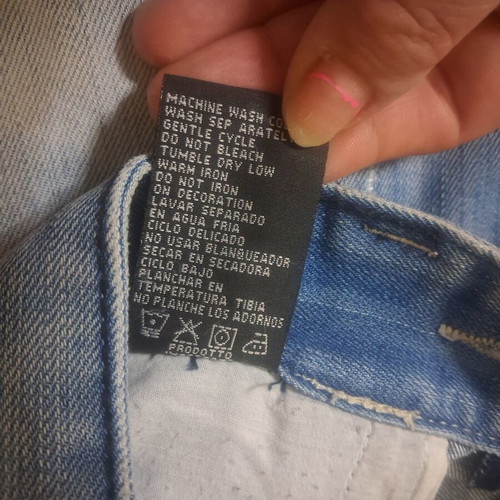 Sex & Jeans Men's Denim Bermuda Shorts Medium, Like New, Turquoise