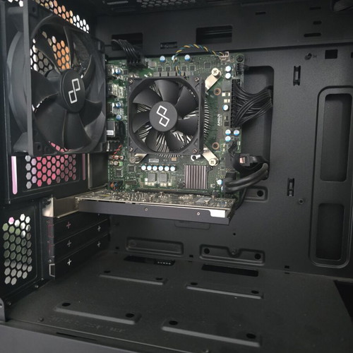 Infinity Gear Stealth R7 Gaming PC used, AMD 4700S, RX 550