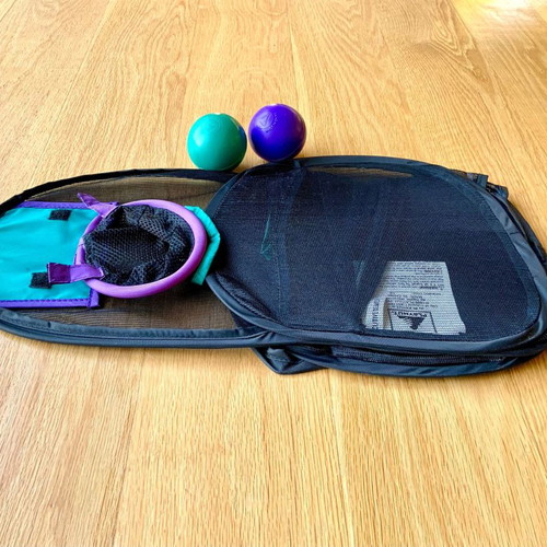 Playhut Sharper Image fold-up portable desktop basketball used