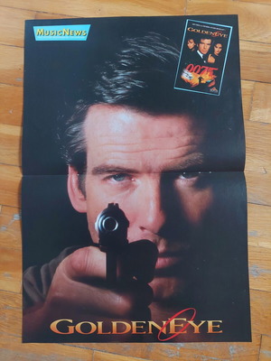 Αφίσα GoldenEye με τον Pierce Brosnan ως James Bond 007