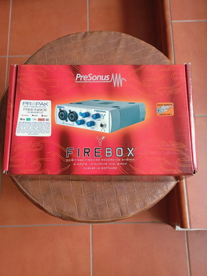 Presonus Firebox audio interface used, 24-bit 96k Firewire recording