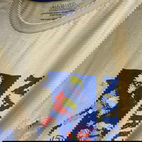 Naruto Shippuden тениска като ново, размер L, цветен