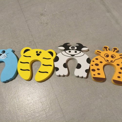 Door stopper for children 4 pcs new