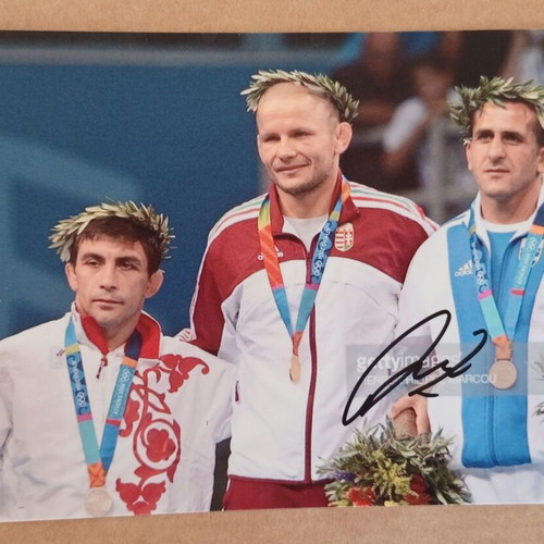 Artiom Kiouregkian autograph new from Athens 2004 Olympic Games