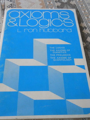 L.ron Hubbard Axioms and Logics book used