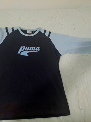 Puma μακρυμάνικο αντρικό tshirt σαν καινούργιο, μπλε, μέγεθος M