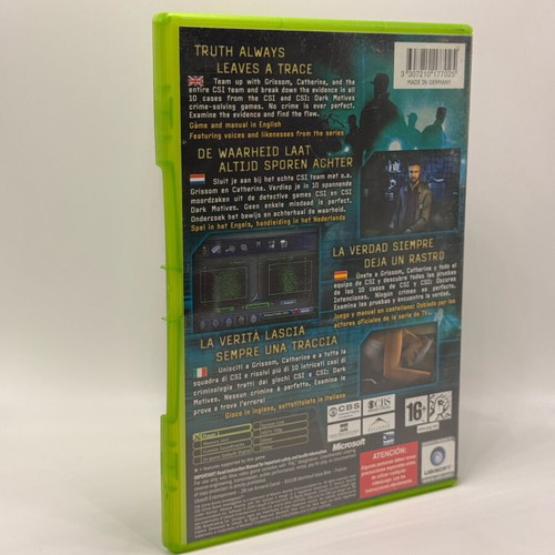 CSI Crime Scene Investigation Xbox used game