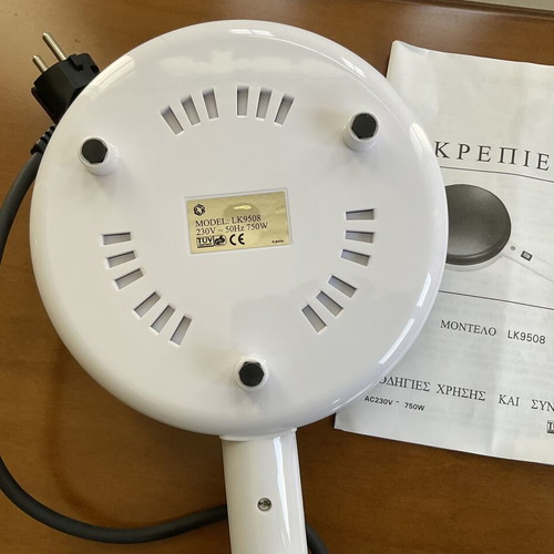 Κρεπιέρα ηλεκτρική 750W σαν καινούργιο