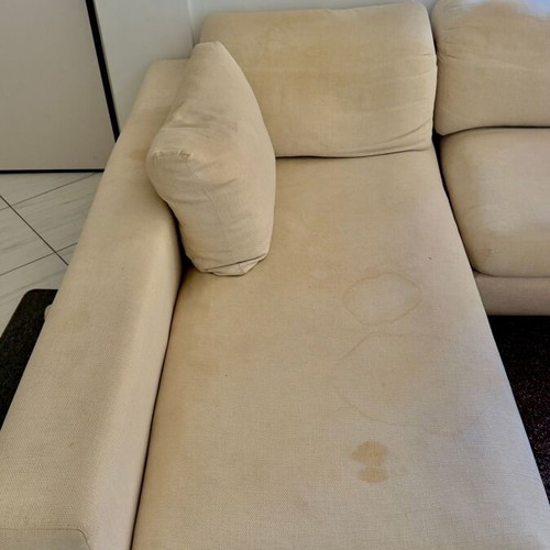 Homad corner sofa 3.0×2.0 m used with adjustable backrest