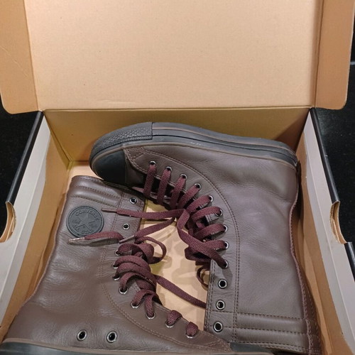 Converse All Star leather boots like new, size 36, brown