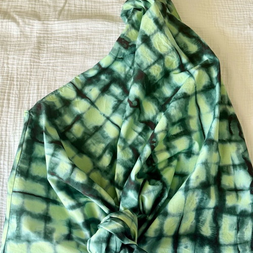 Zara one-shoulder top with tie