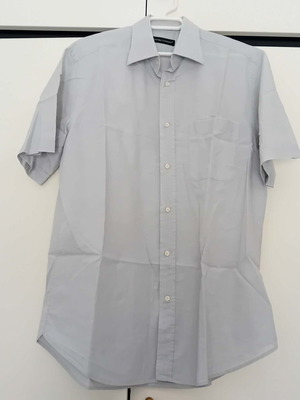 Πουκάμισο Oxford Company γκρι μέγεθος 42 (L) σαν καινούργιο 100% βαμβακερό
