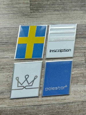 Volvo emblems new set of 4
