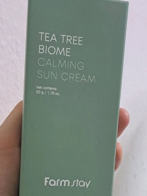 FarmStay Tea Tree Biome Calming Sun Cream brand new