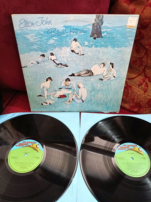 Elton John Blue Moves double LP used, rock