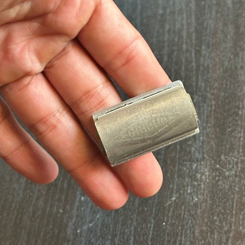 Gillette vintage safety razor used, made in England, 7x4 cm