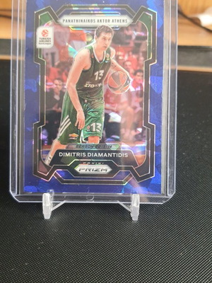 Panini Euroleague Prizm 2023-24 Dimitris Diamantidis Cracked Ice /125
