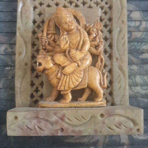 Dugra statue made of stone and resin like new