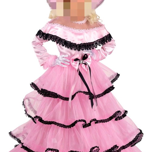 Carnival costume Gone with the Wind No 12 clown republic new