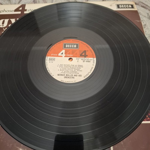 Gypsy Vinyl Record Werner Müller and His Orchestra used