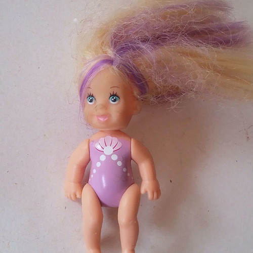Small Mermaid Doll Simba Toys used, height 7 cm