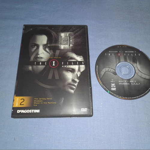 The X Files Season 1 Disc 2 DVD used with subtitles
